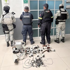 ¡ASEGURAN SIETE CÁMARAS DE VIDEO VIGILANCIA EN LA ZONA CONURBADA!