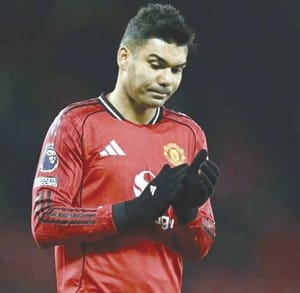 ¡CASEMIRO DEJARÁ AL MANUNITED AL FINAL DE LA TEMPORADA!