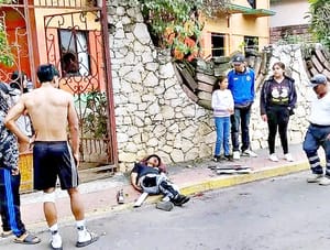 ¡JOVEN HERIDO ATROPELLADO POR UN CAFRE!