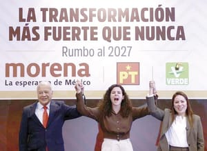 ¡MORENA, PT Y PVEM FUMAN PIPA DE LA PAZ! - TENIA QUE SER