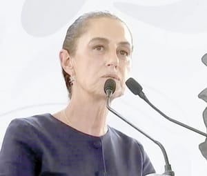 ¡SHEINBAUM: “HAY ALGO QUE NO SE NEGOCIA Y ES LA SOBERANÍA”! - *La presidenta afirmó que "no sirve de nada más violencia" y sostuvo que se redujo a la mitad el tráfico de fentanilo a la frontera.