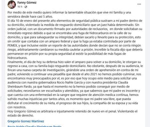 ¡CLAMA AYUDA! - HIJA DE GOYO GÓMEZ