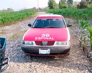 ¡MATAN A RULETERO Y A PASAJERA EN EL ESPINAL!