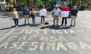 ¡PROTESTAN PERIODISTAS DE CÓRDOBA POR ASESINATO DE CARLOS CASTRO!
