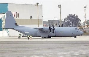!ATERRIZA AVIÓN MILITAR DE EU EN TOLUCA!
