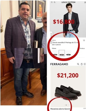 ¡MÁS ALCALDES FIFÍS! - *Ahora tocó al de Tantoyuca, con varias prendas y accesorios de lujo