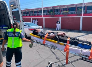 ¡SE VUELA EL TOPE Y ACABA FRACTURADO!