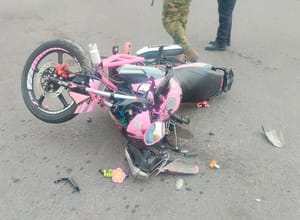 ¡DAMA HERIDA EN 'TORTAZO' FRENTE A PLAZA AMÉRICAS!