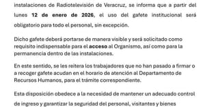 ¡LOS TIENEN FICHADOS! - *Se inconforman trabajadores de RTV