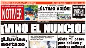 LA PORTADA - DOMINGO 11 DE ENERO 2026