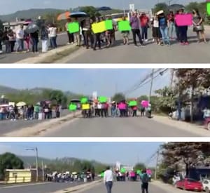 ¡BLOQUEAN LA AUTOPISTA! - *Trabajadores del sector salud