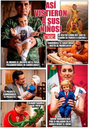 NOTI-MEME | - ASÍ VISTIERON A SUS NIÑOS!