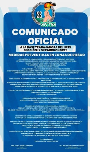 ¡PARAN LA VACUNACIÓN! - *Hasta que haya condiciones óptimas para el personal y pacientes