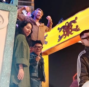 ¡Y DESFILAN ALDO DENIGRIS Y ABELITO!