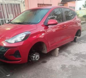 ¡VUELVEN ATACAR LOS ROBA-LLANTAS!