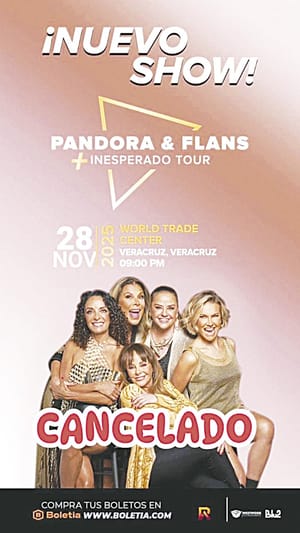 ¡VERACRUZANAS PREPARAN DEMANDA COLECTIVA ANTE LA PROFECO POR FRAUDE EN CONCIERTO DE FLANS Y PANDORA!