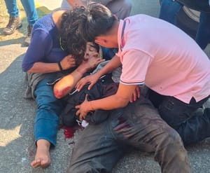 ¡APUÑALADO CON TIJERAS EN EL PARQUE ZAMORA!