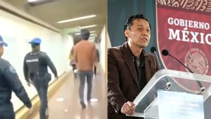 ¡DESALOJAN A MAX ARRIAGA DE LA SEP! - CON POLICÍAS