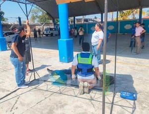 ¡DON MOISÉS PIERDE LA VIDA DE UN INFARTO EN ESCUELA PRIMARIA DE CHACHALACAS!