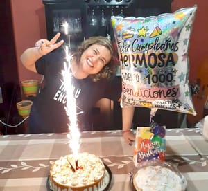 UN ANIVERSARIO SUMAMENTE ESPECIAL FUE KARIME CUERVO MAX