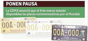 ATORAN ENTREGA DE PLACAS... ¡POR MUNDIAL!