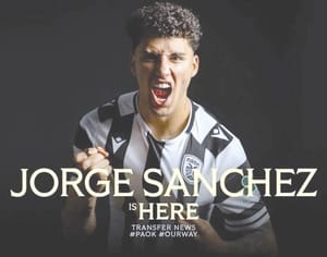 ¡ANUNCIA PAOK A JORGE SÁNCHEZ COMO SU NUEVO JUGADOR!