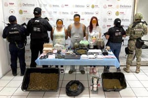¡TRES NARKIKIRIS DETENIDOS EN CATEO DE FUERZAS FEDERALES Y ESTATALES EN XALAPA!