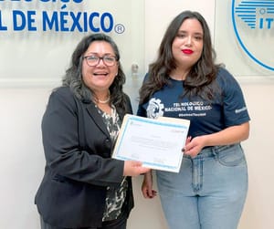 ARANZA ORTIZ FERNÁNDEZ CONCLUYE CURSO DE PORTUGUÉS COMO LENGUA ADICIONAL