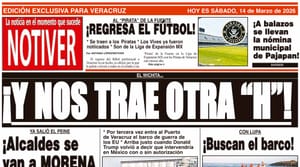 LA PORTADA - SÁBADO 14 DE MARZO 2026