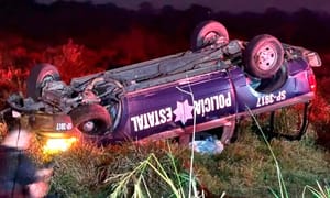 ¡PATRULLAZO: 7 HERIDOS!