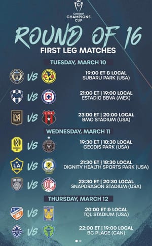 ¡ARRANCAN LOS OCTAVOS DE LA CONCACHAMPIONS!