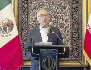 ¡EMBAJADOR IRANÍ ESPERA QUE MÉXICO CONDENE BOMBARDEOS DE EU A SU PAÍS!