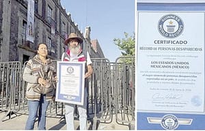 ¡LLEVAN A SHEINBAUM 'RÉCORD GUINNESS' DE DESAPARECIDOS!
