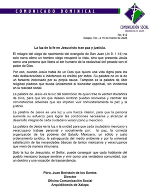 ¡IGLESIA LLAMA A TRABAJAR!