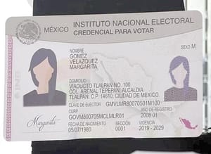 ¡AVALA INE ADICIONAR MÁS ELEMENTOS A CREDENCIAL DE ELECTOR!