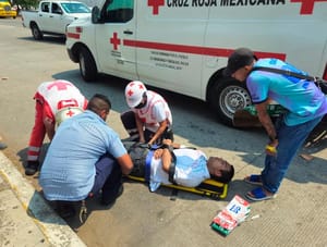 ¡DOS HERIDOS DEJA ‘TORTAZO’ FRENTE A MEGA LAS PALMAS!