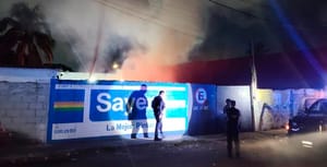 ¡SE LES PRENDIÓ TERRENO BALDÍO EN LAS GRANJAS!