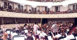 COMPARTEN ESCENARIO SINFÓNICA ´DANIEL AYALA´ Y DELFINO GUERRERO CON LOS TIGRES DE LA COSTA