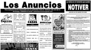 ...LOS ANUNCIOS, AVISOS Y DEMÁS! - JUEVES, 5 DE MARZO 2026