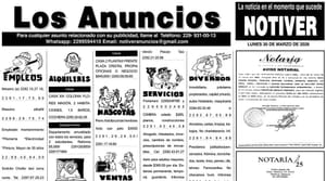 ...LOS ANUNCIOS, AVISOS Y DEMÁS! - LUNES, 30 DE MARZO 2026