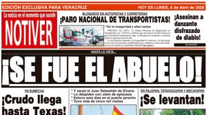 LA PORTADA - LUNES 6 DE ABRIL 2026