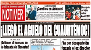 LA PORTADA - MIÉRCOLES 1 DE ABRIL 2026