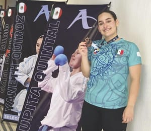 ¡BRONCE NACIONAL PARA LIBNI VALERIA!