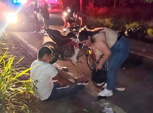 ¡BIKERS COLISIONAN DE FRENTE EN DOS LOMAS!