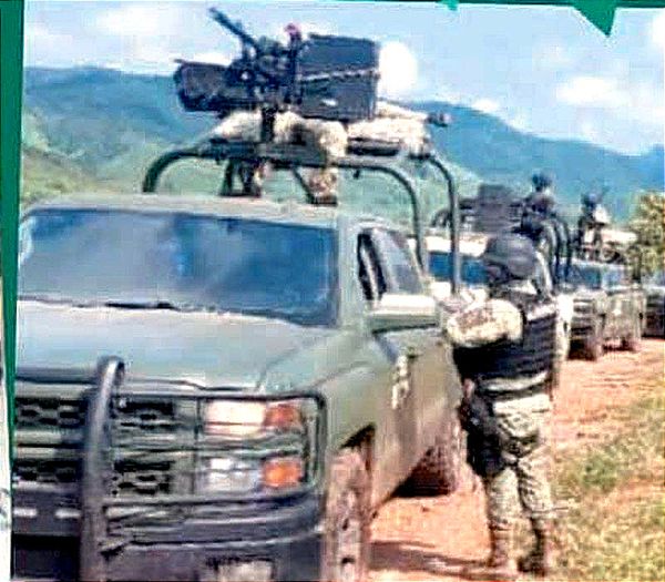 ¡DETIENEN A 20 CIVILES ARMADOS EN MÉXICO TRAS REPORTES DE ATAQUES CON DRONES!