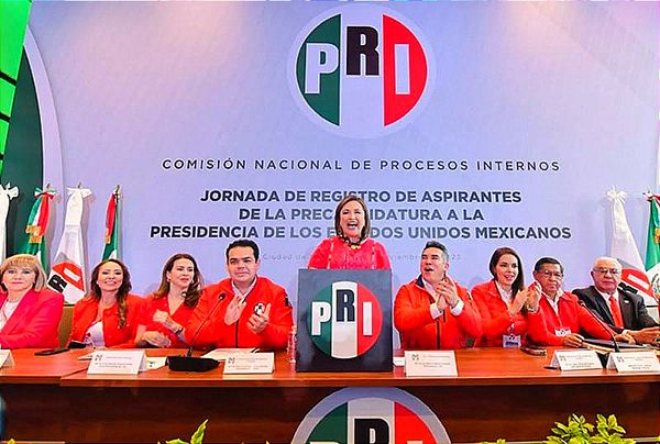 ¡Y XÓCHITL TAMBIÉN! -El PRI aseguró que el respaldo a la panista es "porque las familias mexicanas merecen vivir en un país seguro, con oportunidades, desarrollo e inclusión"
