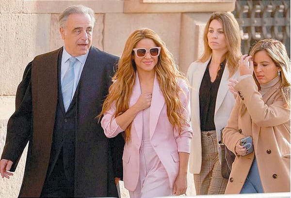 SHAKIRA ADMITE DEFRAUDACIÓN FISCAL DE 14.5 MILLONES DE EUROS A HACIENDA ESPAÑOLA!