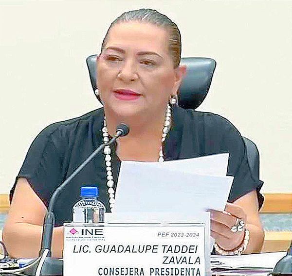 ¡QUE RECORTE AL INE NO TOCARÍA ORGANIZACIÓN ELECTORAL, SEGÚN TADDEI!