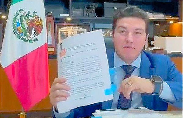 ¡SIN DAR EXPLICACIONES A NL, GOBERNADOR SAMUEL GARCÍA DICE QUE VA POR LA PRESIDENCIA! -Ya Tiene Toda la Papelería