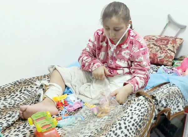 ¡'MÁS DE 10 NIÑOS MUTILADOS AL DÍA EN GAZA' POR ATAQUES DE ISRAEL!